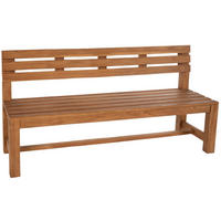 GARTENBANK 220/50 cm Holz teak - Teakfarben, Holz (220/85/50cm) - CLP
