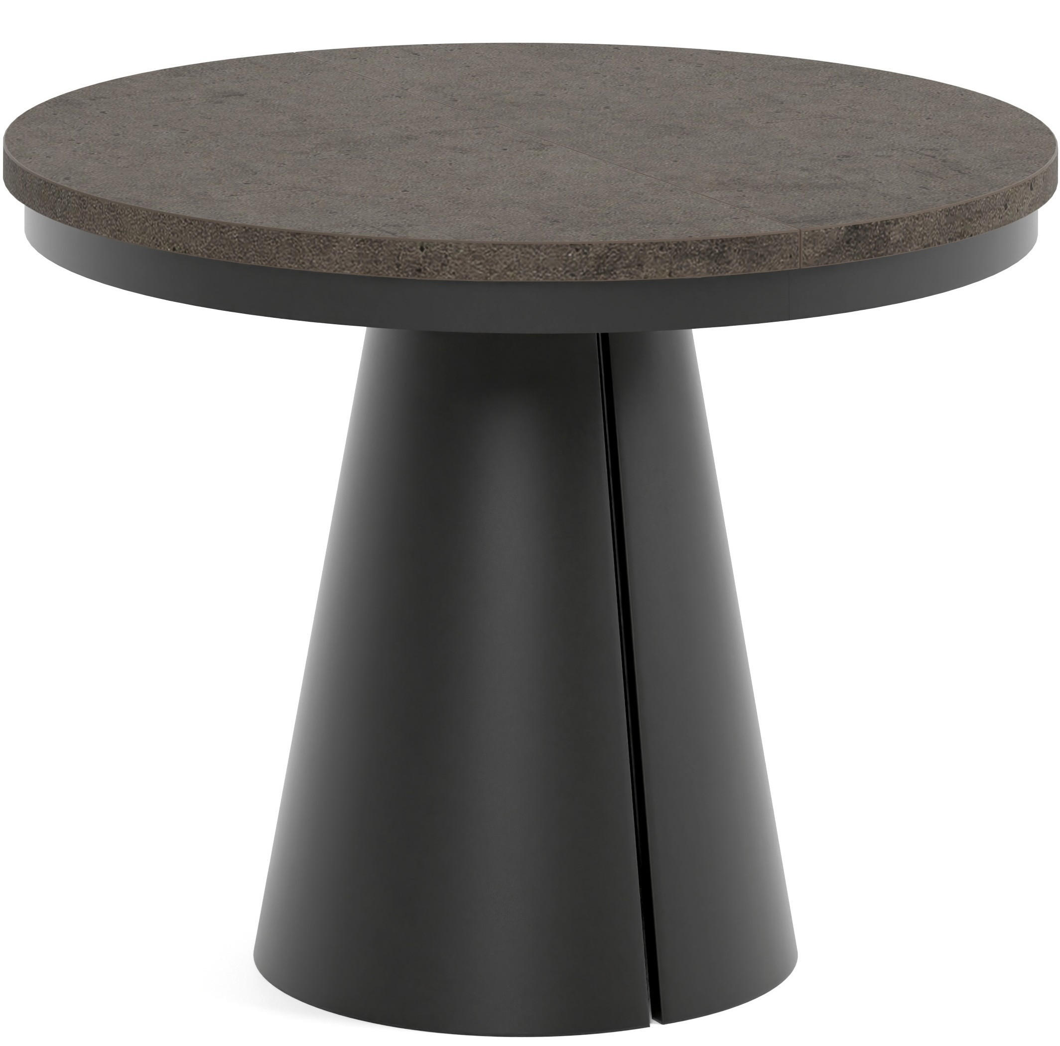 TISCH Schwarz ALMA Ausziehbar 100/176 cm - Schwarz, Holzwerkstoff (2/100/76cm) - Sepro Meble