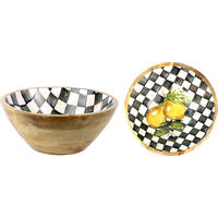 SCHALE Lemon Bliss Mangoholz Ø24 cm - Naturfarben, Holz (24cm) - FURNARO