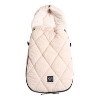 KINDERWAGEN-FUSSSACK XL TOO, sand/creme - Beige, Textil (46/10/105cm) - Kaiserbaby