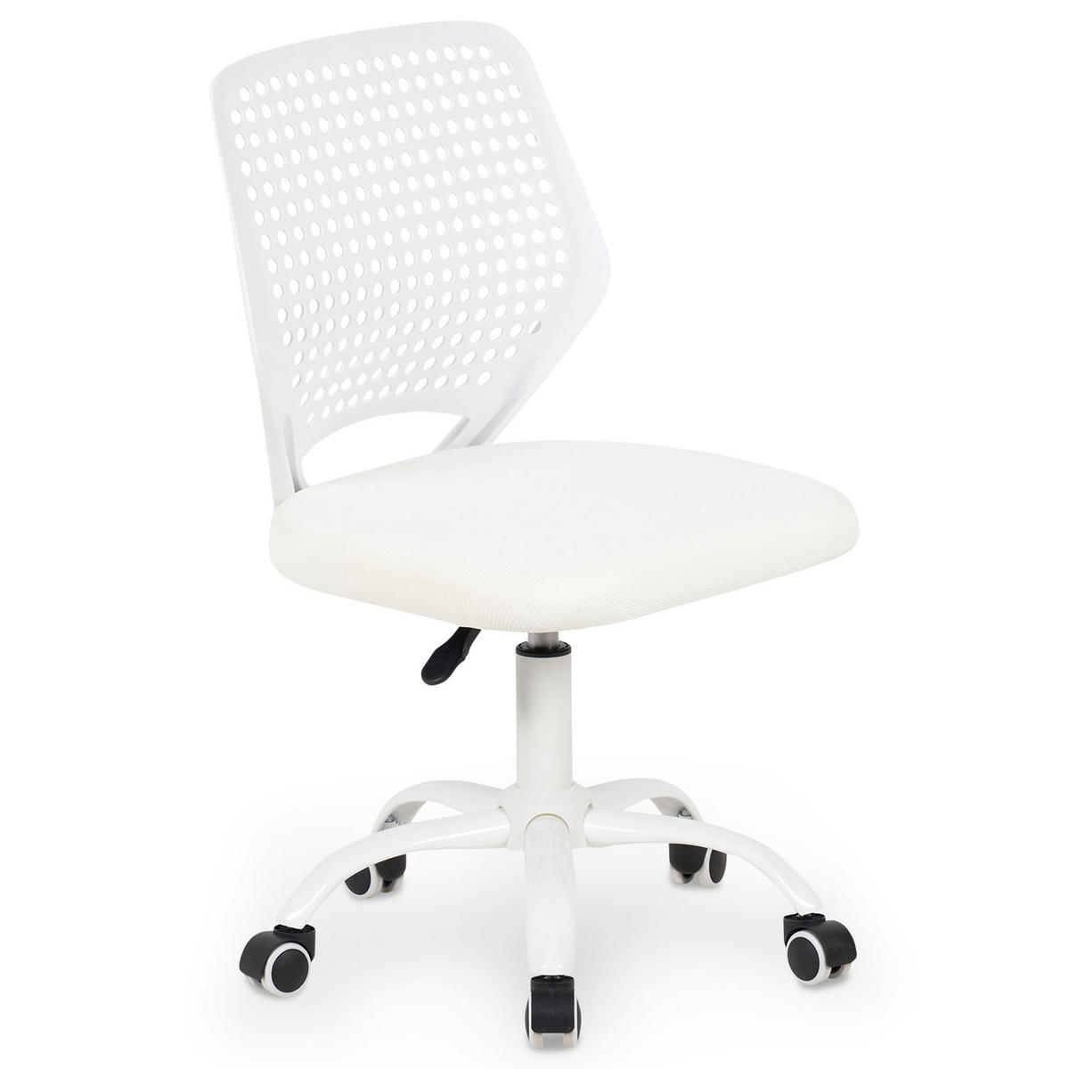 KINDERDREHSTUHL JADE - Weiß, Textil (47/89/46cm) - IDIMEX