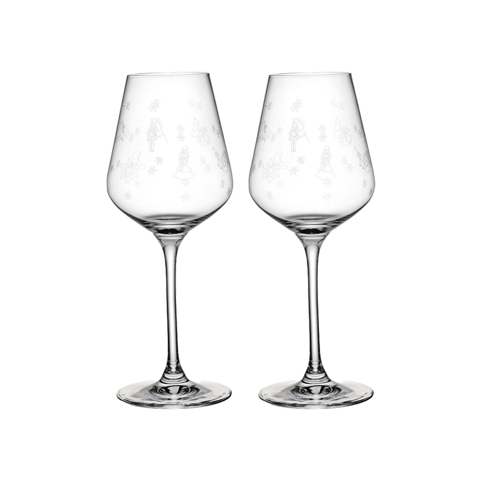 WEISSWEINGLÄSER Toy's Delight transparent 380 ml 2er Set - Transparent, Glas (0.38L) - Villeroy & Boch