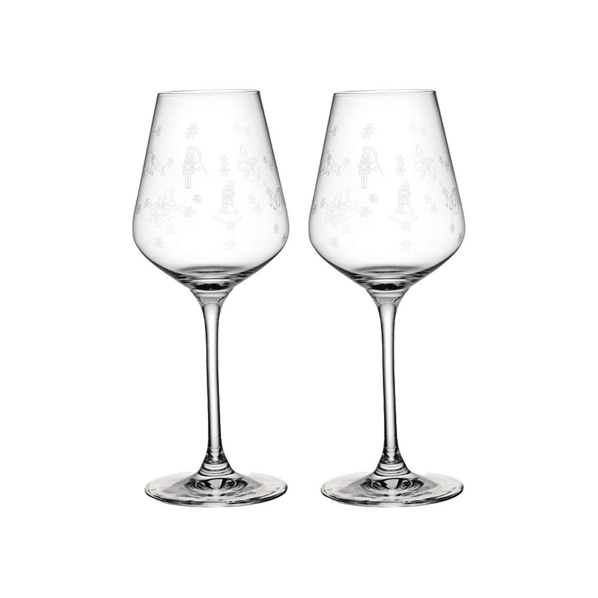 WEISSWEINGLÄSER Toy's Delight transparent 380 ml 2er Set - Transparent, Glas (0.38L) - Villeroy & Boch