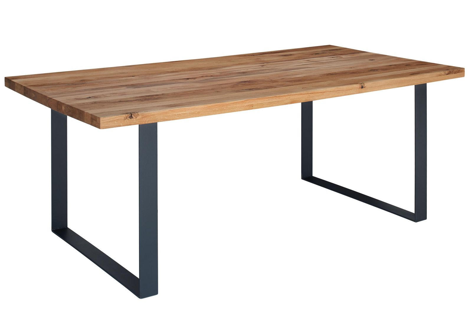 ESSTISCH Wild-/Zerreiche 180x90x76 natur geölt MONTREUX #114 - Naturfarben, Holz (180/90/76cm) - Massivmoebel24