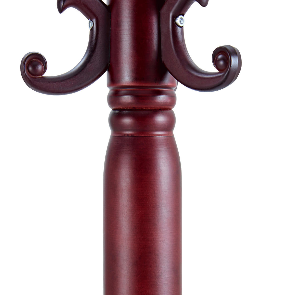 KLEIDERSTÄNDER mehrstöckig ca. 195 cm Massivholz Walnut - Braun, Metall (45/195/45cm) - Beauniv
