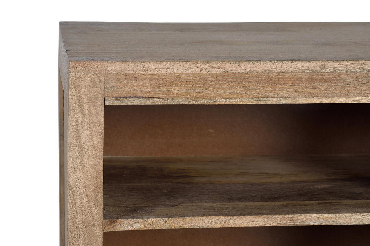 TV-SCHRANK aus Mangoholz - Braun, Holz (160/65/40cm) - Giner y Colomer