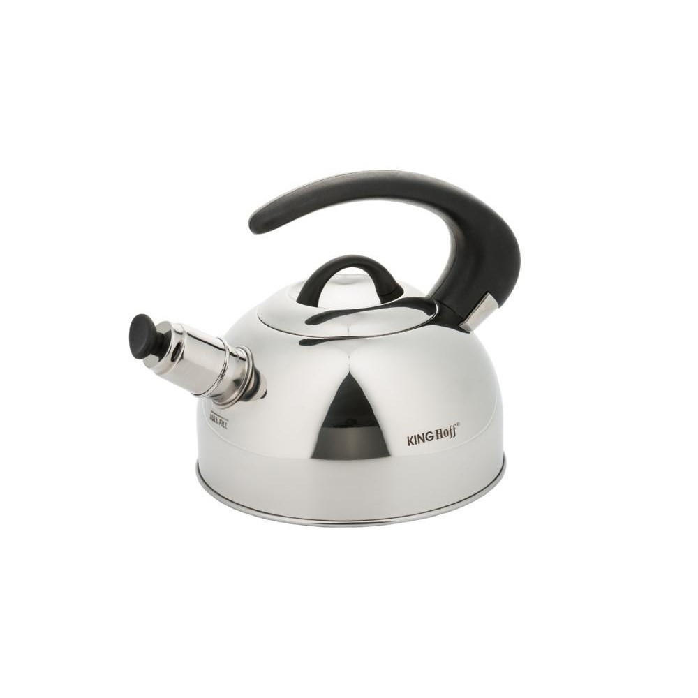 WASSERKESSEL Silber 21.5/18.5/20 cm KH3250 - Silberfarben, Metall (21.5cm) - Kinghoff 
