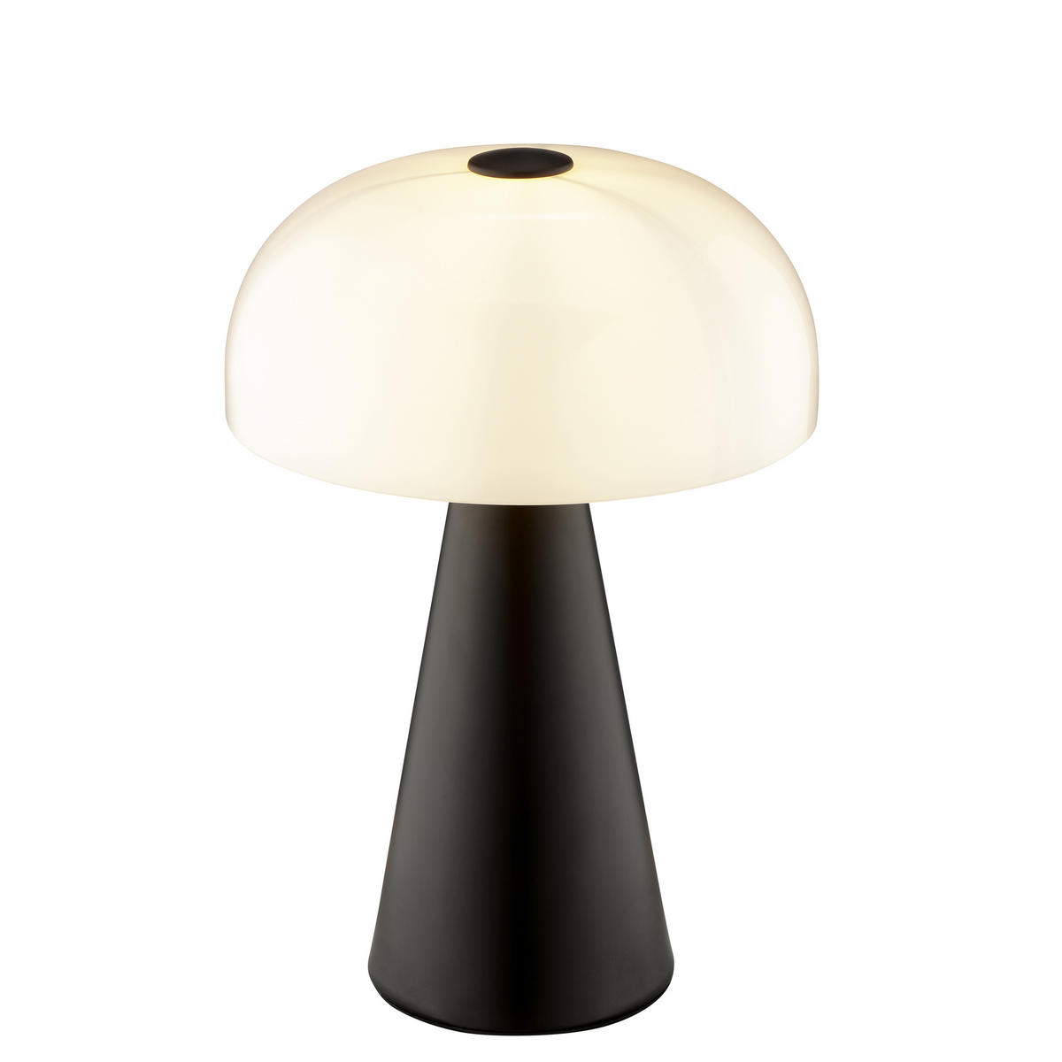 TISCHLEUCHTE Crescent Schwarz 24/24/35,3 cm - Schwarz, Metall (24/24/35.3cm) - Brilliant