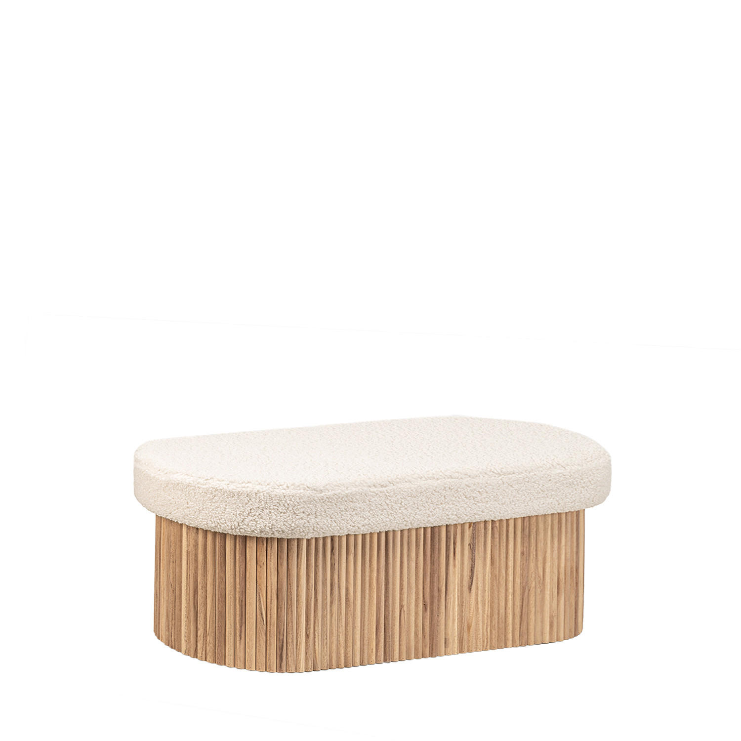 Klast Home Kommode Weiß 93x44x40 cm