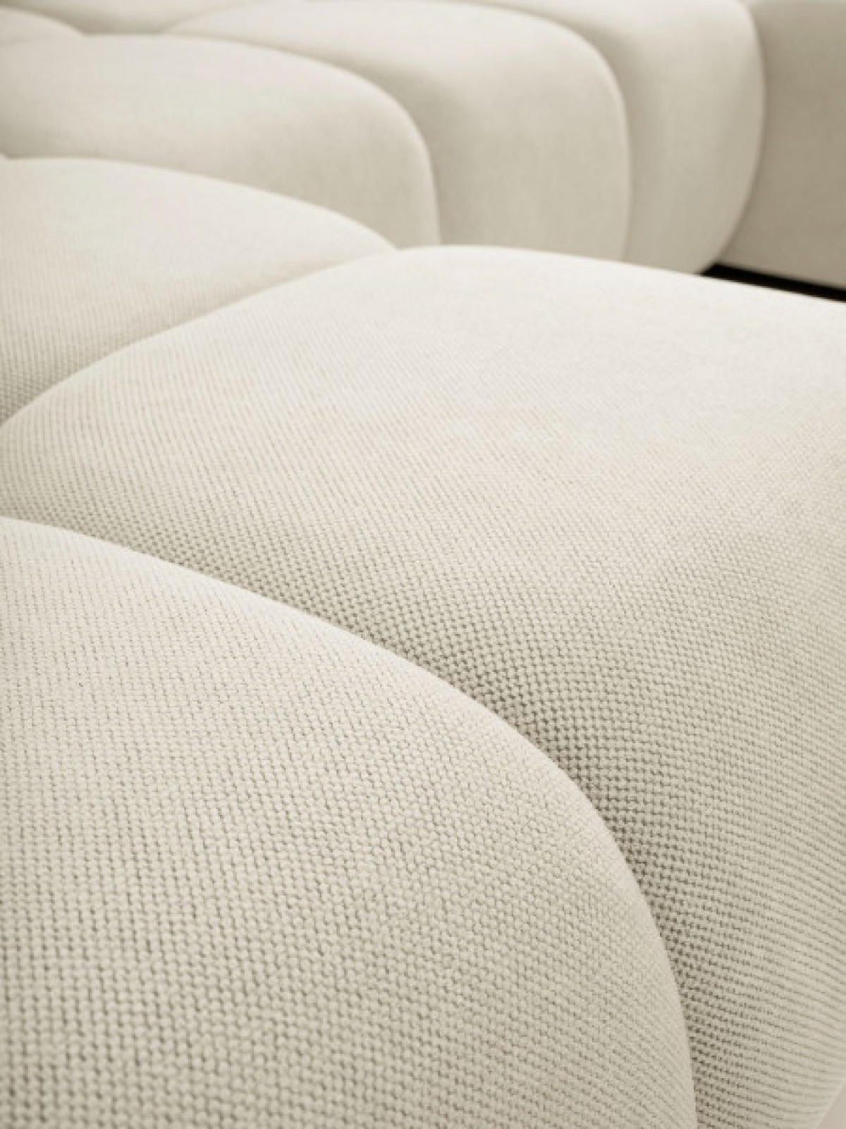 ECKSOFA Beige Curio 09 Mit Schlaffunktion Ausziehbar - Beige, Textil (359/177cm) - Sepro Meble