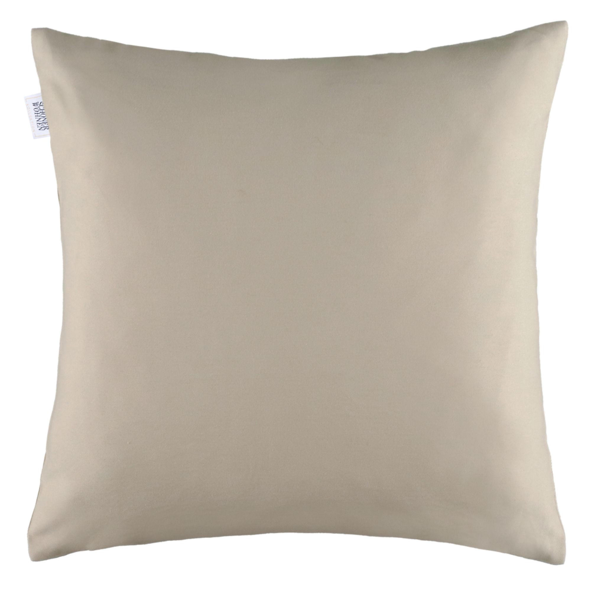 ZIERKISSENHÜLLE FLEUR - Beige, Textil (45/45cm) - Schöner Wohnen