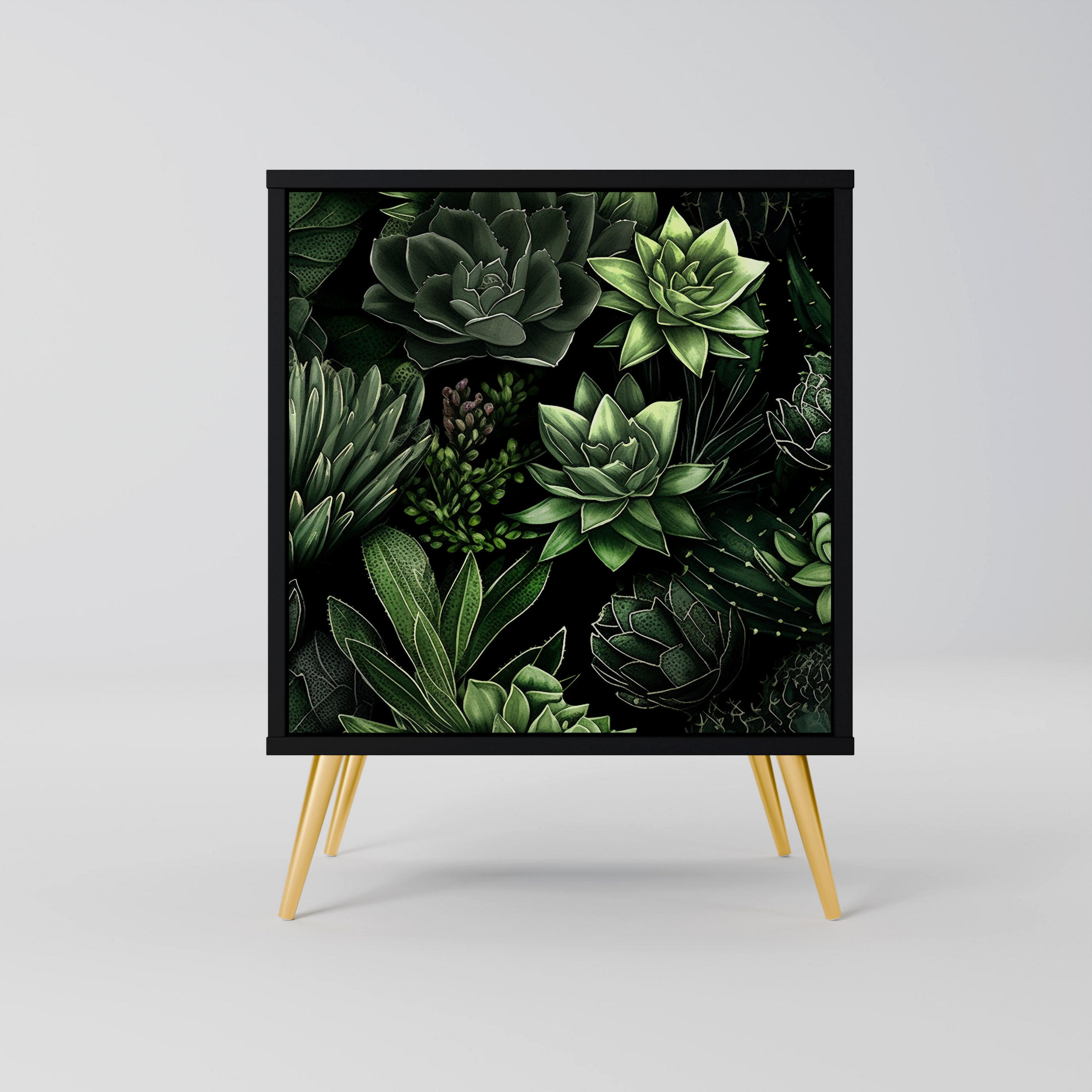 SpaceRebels Sideboard Schwarz 57.5x75.5x42 cm