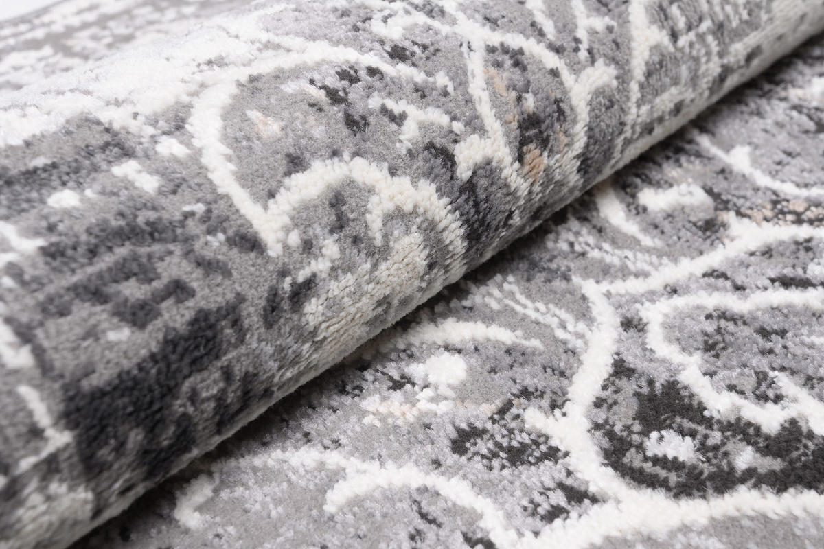 TEPPICH VALLEY Grau 140/200 cm - Grau, Textil (140/200cm) - Tapiso