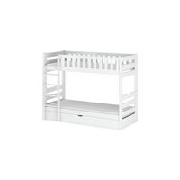 ETAGENBETT WEIß - Weiß, Holz (90/200cm) - FURNLUX