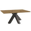 ESSZIMMERTISCH Ela 2 200 x 100 x 75 Esstisch Graphit/Asteiche - Naturfarben, Holz (200/100/75cm) - 58aufmkessel