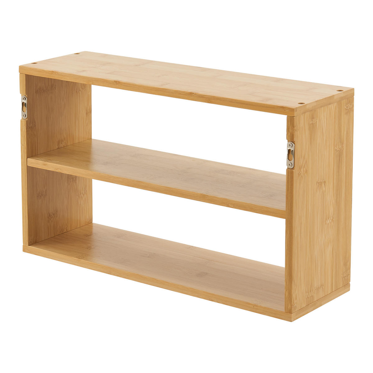 WANDREGAL Gol - Naturfarben, Holz (50/30/15cm) - [en.casa]