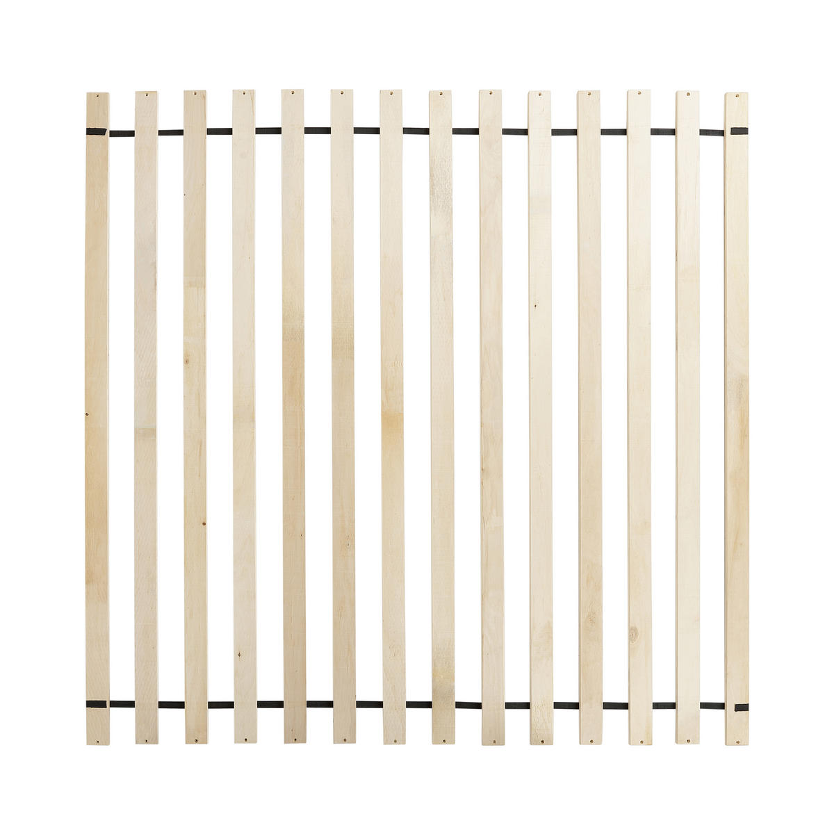 BETT mit Lattenrost 160x200 cm Heller Holzfarbton Ervillers - Hellbraun, Holzwerkstoff (160/200cm) - Beliani