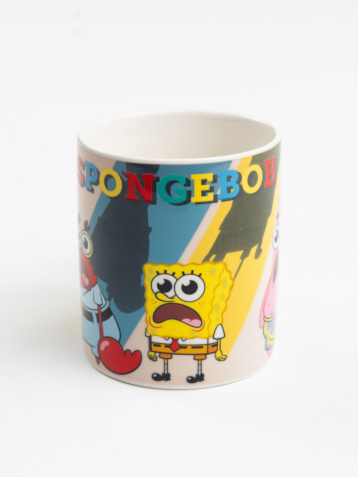 BECHER Spongebob Schwammkopf Zaubertasse Farbwechsel Mehrfarbig 320 ml - Multicolor, Keramik (0.32L)