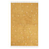 KURZFLOR-TEPPICH Gelb 140/200 cm Astaf - Gelb, Textil (140/200cm) - Beliani