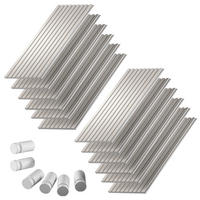 AKUSTIKPANEEL Sonoa, Weiß, 12er Set - Weiß, Holzwerkstoff (40/120/1.8cm) - Vicco