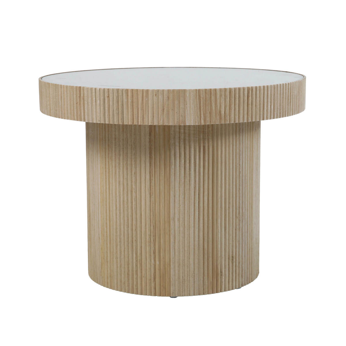 COUCHTISCH, Braun - Braun, Holz (59/59/45cm) - Oviala