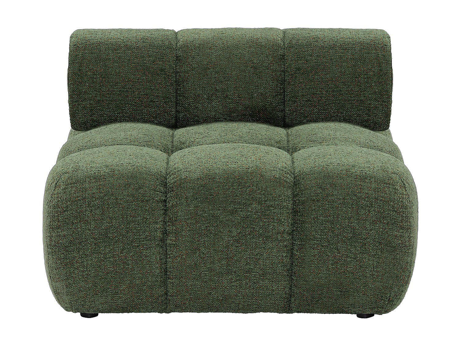 SESSEL mit gerader Rückenlehne - 1 Person - stoff - grün Facivil - Grün, Textil (94/70/94cm) - Vente-Unique