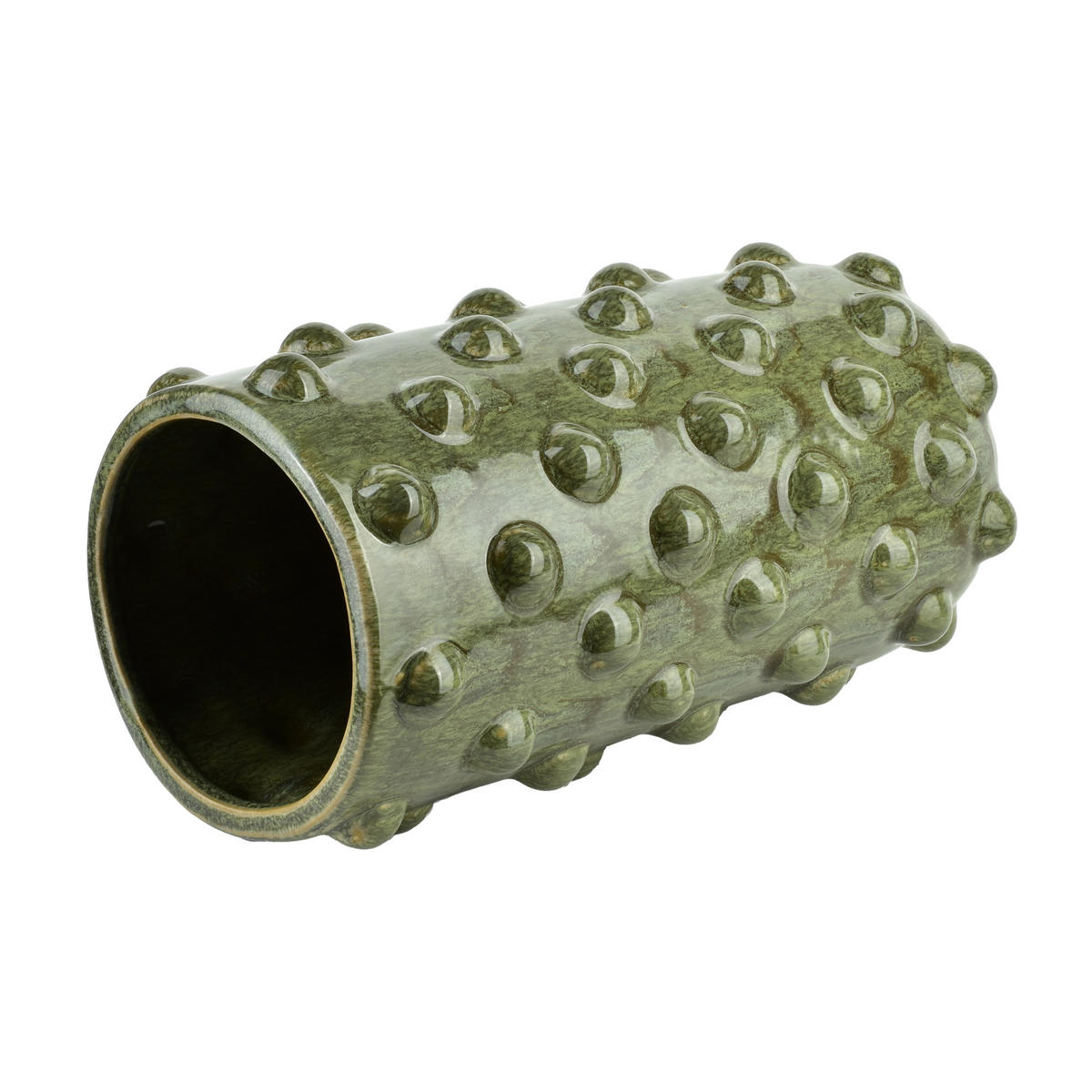 VASE Yarine Buble Grün 12/12/25 cm Keramik - Grün, Keramik (25cm) - Mondex