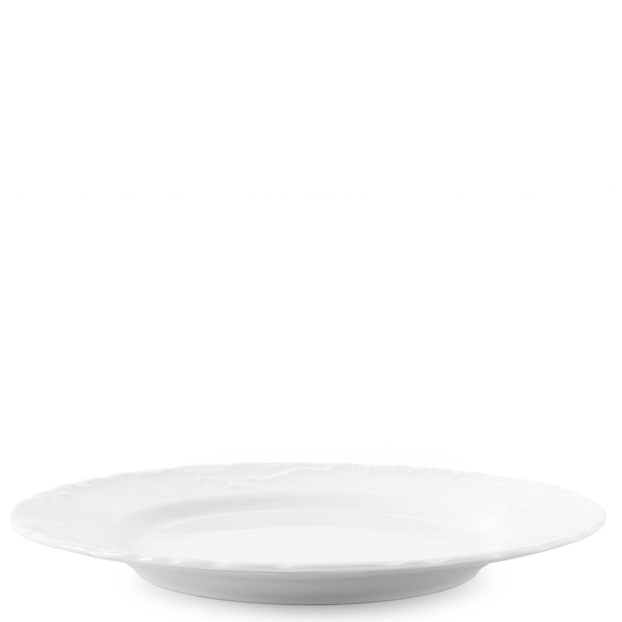 TELLER-SET DESSERTTELLER Cmielow Rococo 6-tlg - Weiß, Keramik (17cm) - KONSIMO®