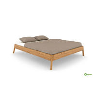 MASSIVHOLZBETT PAUL 3 160 x 210 Wildeiche - Wildeiche, Holz (160/210cm) - byoak