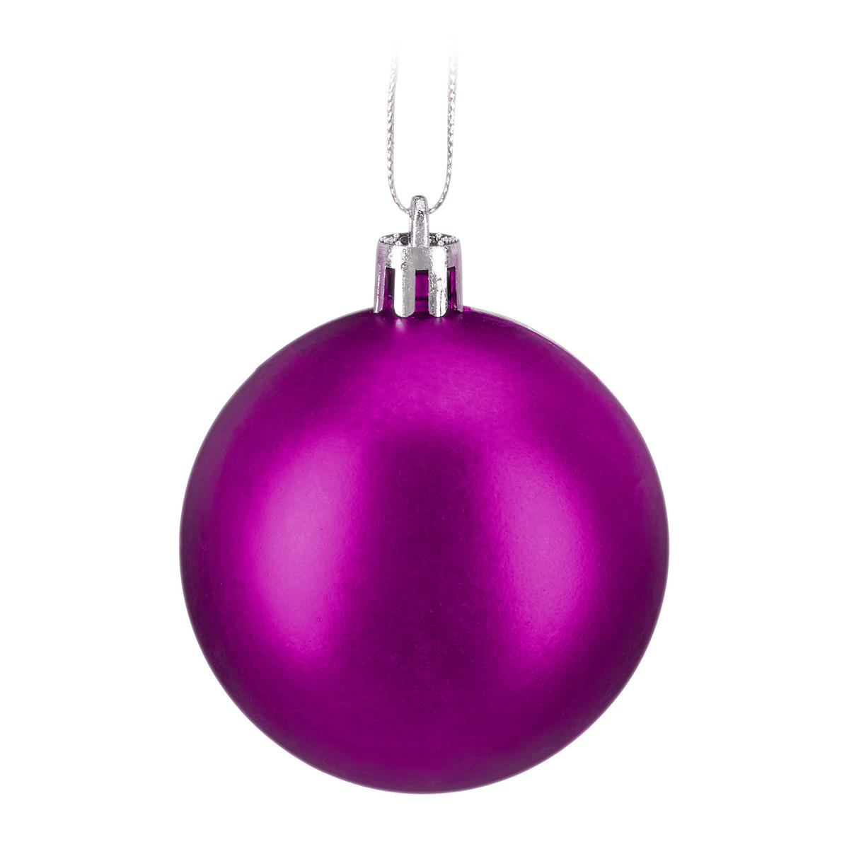 150-TLG.WEIHNACHTSKUGELN-SET - Pink, Kunststoff (6/7/6cm) - Relaxdays