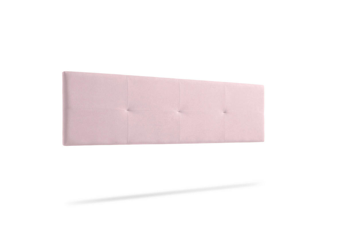 KOPFTEIL gepolstert ALTEA Aqualine 90x50x5 cm - Hellrosa - Moonia - Hellrosa, Holz (90/5/50cm)