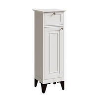 BADSCHRANK Vanity Weiß 32 x 92 cm mit Schublade - Weiß, Holzwerkstoff (32/92/30cm) - Vicco