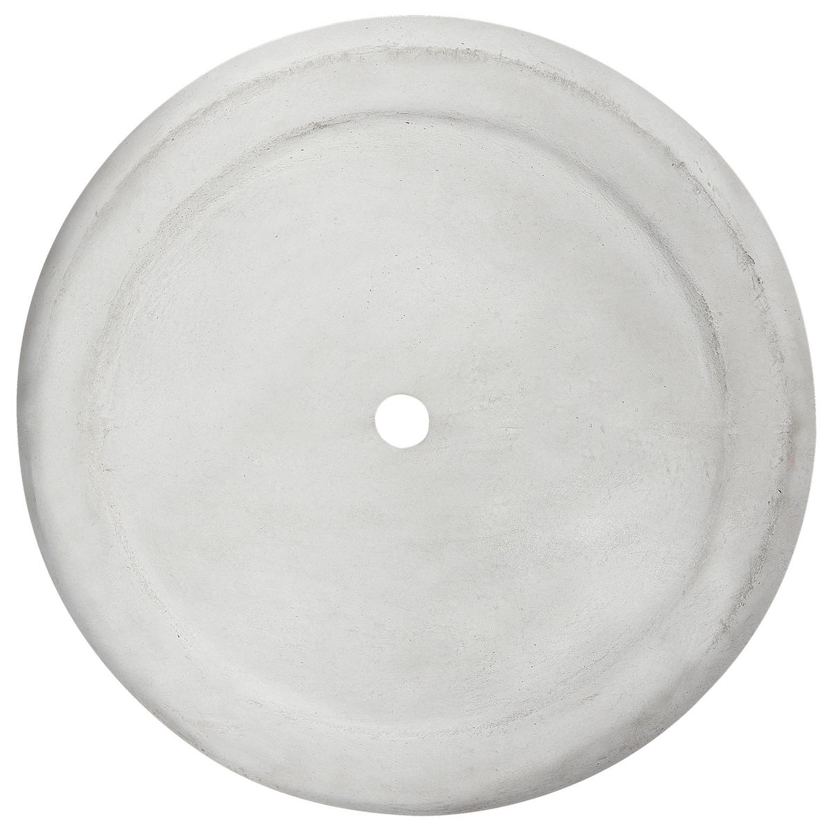 BLUMENTOPF Grau Messene - Grau, Naturmaterialen (42cm) - Beliani