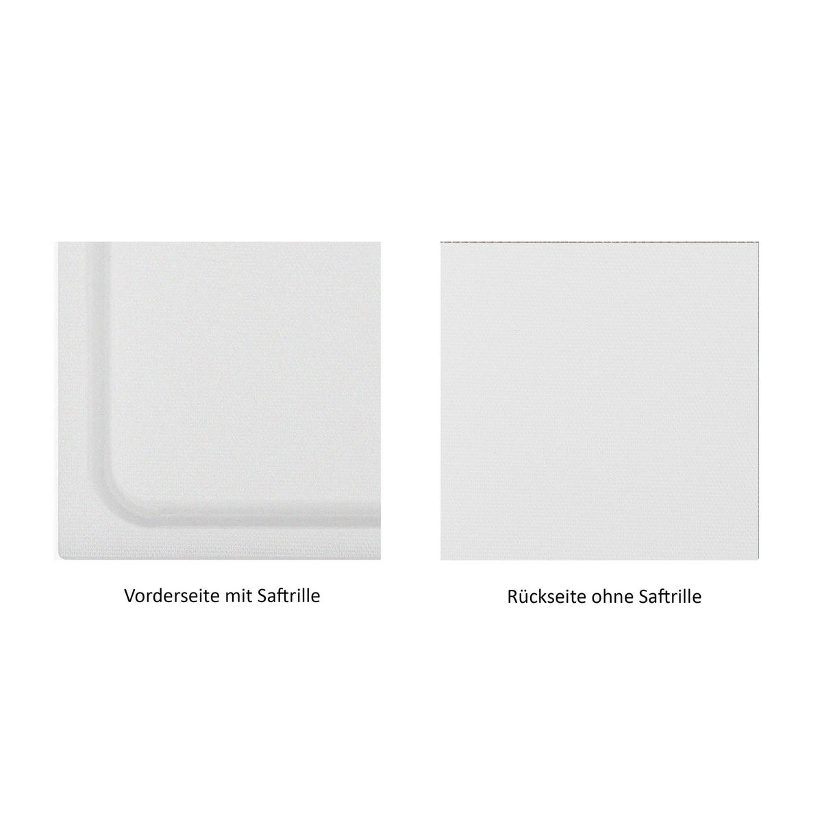 SCHNEIDEBRETT HDPE500 45x30x2 cm - Weiß, Kunststoff (30/45cm) - Muvell