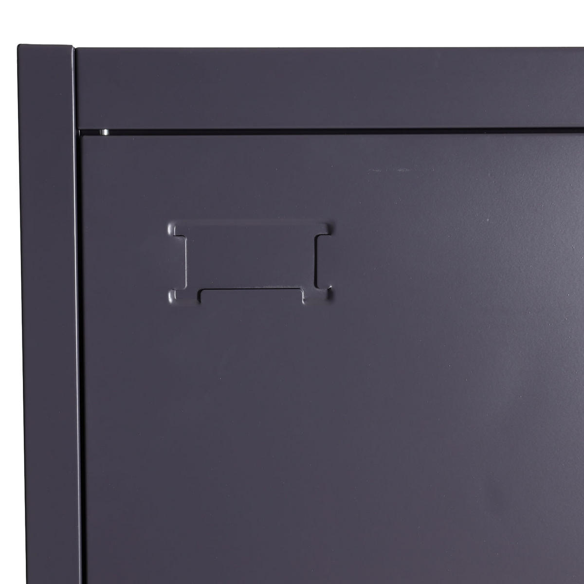AKTENSCHRANK Grau - Grau, Metall (90/185/40cm) - MCW
