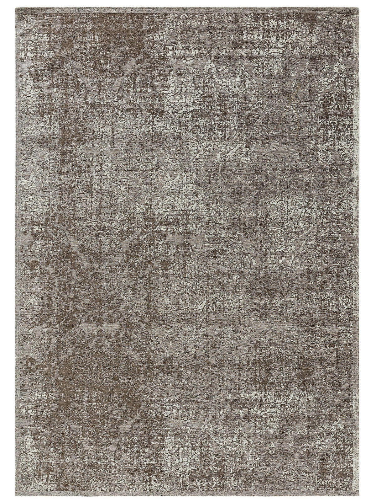 FLACHGEWEBETEPPICH Frencie Grau 80x165 cm - Grau, Textil (80/165cm) - benuta Nest