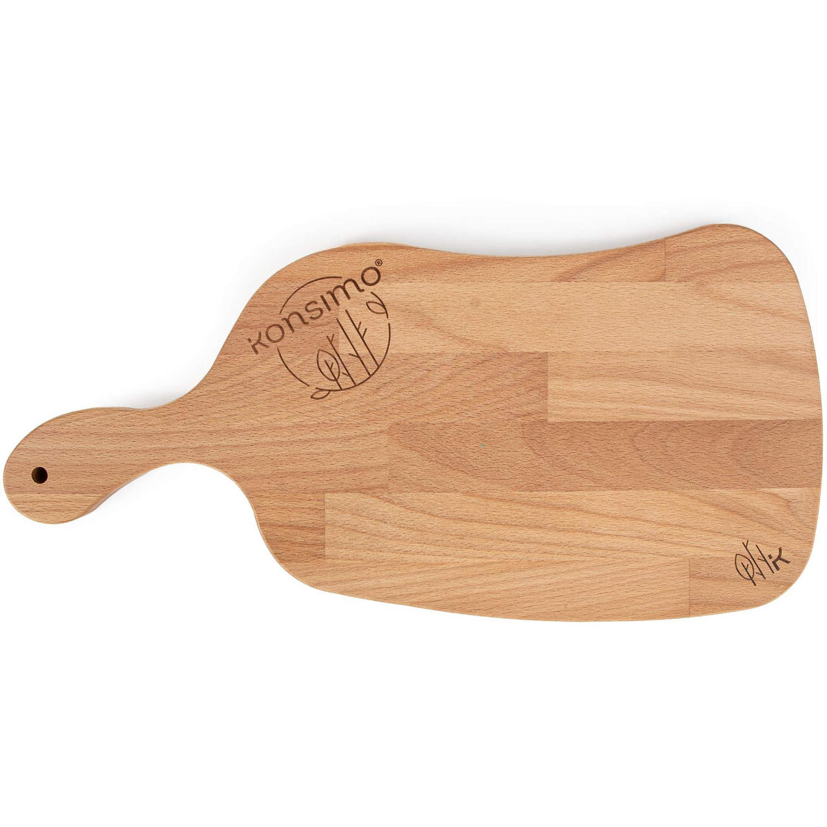 SCHNEIDEBRETT Holz Buche geölt LIVO - Buchefarben, Holz (23/49cm) - KONSIMO®