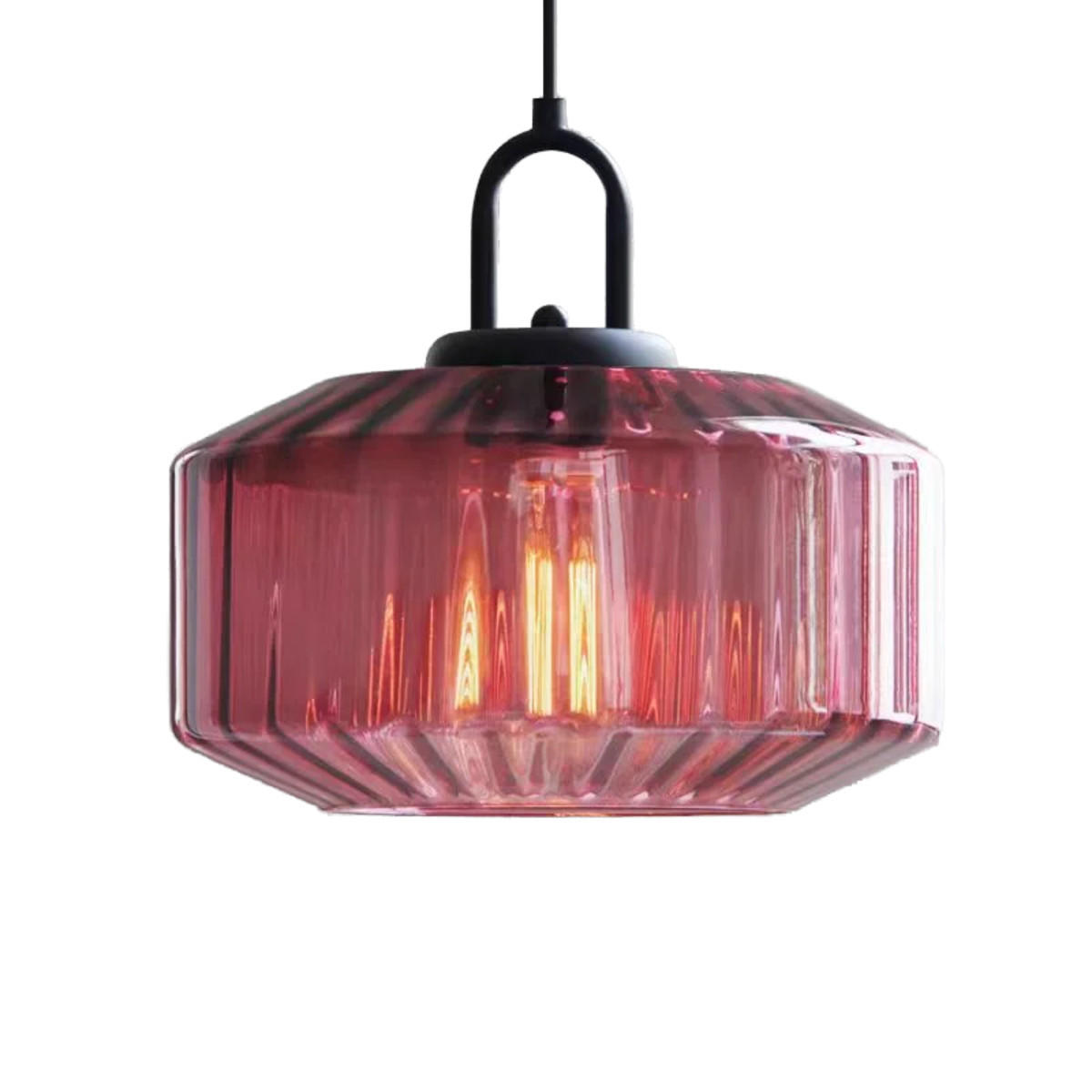 LED-HÄNGELEUCHTE Lila 4W 28/28/16-150 cm - Lila, Metall (28/28/16cm) - Authentics