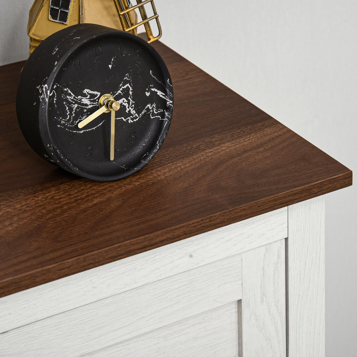SIDEBOARD Weiß, 2 Türen, 1 Schublade, 60/30/87,5 cm - Weiß, Holz (60/87.5/30cm) - PANGIVO