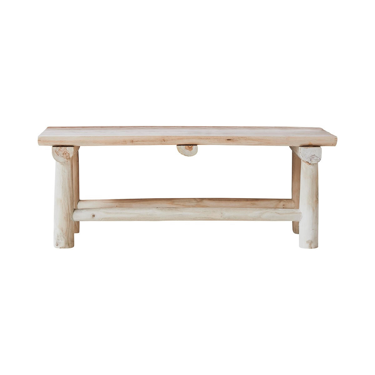 Tikamoon Beistelltisch Natur 80x30x30 cm