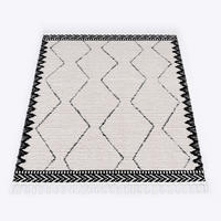 KURZFLORTEPPICH 80/150 cm Epperson 943 - Schwarz, Textil (80/150cm) - Paco Home