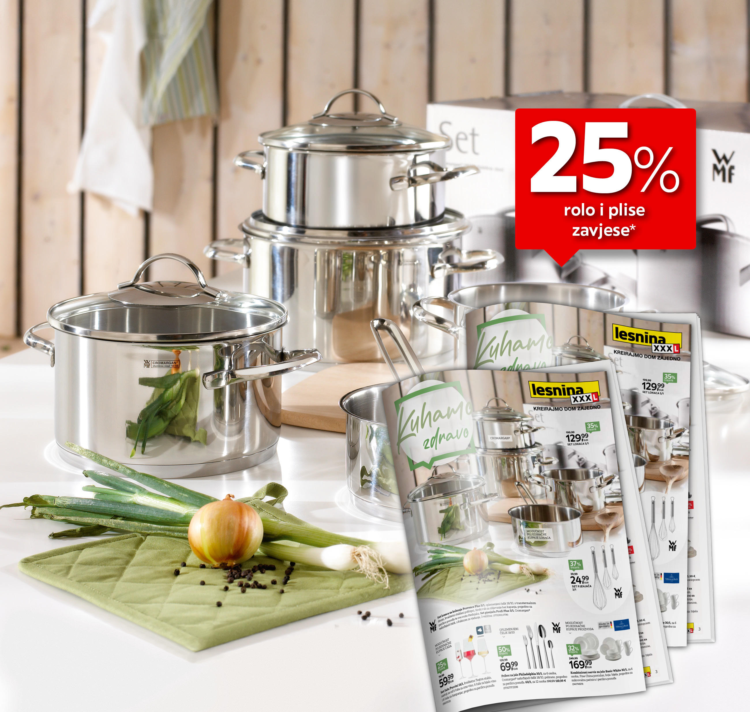 25% rolo i plise zavjese*