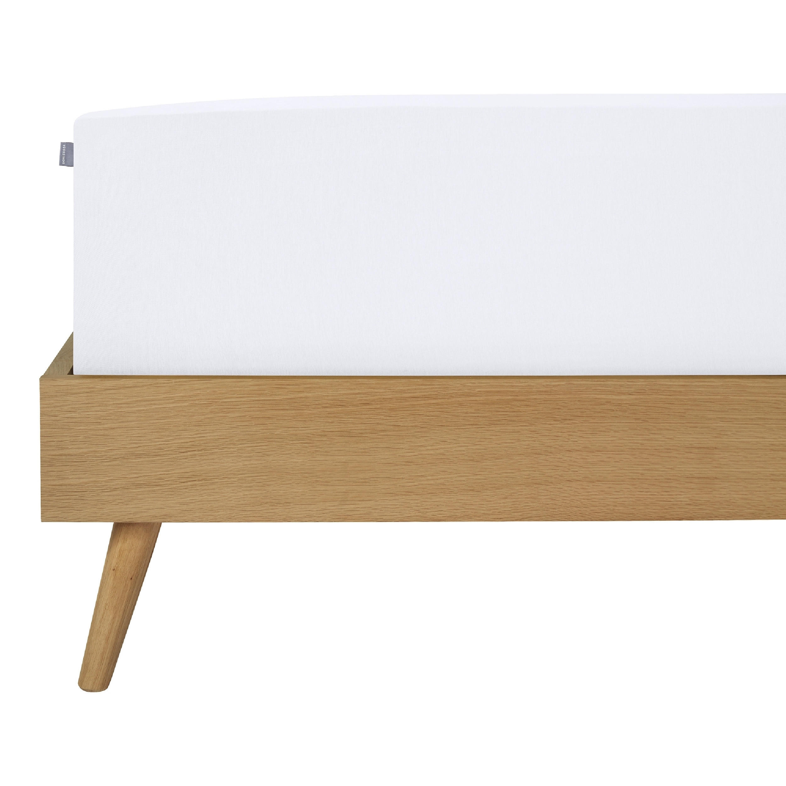 SPANNBETTLAKEN Elli - 97/3 - 100 x 200 cm - Weiß - Weiß, Textil (100/200cm) - SCHIESSER