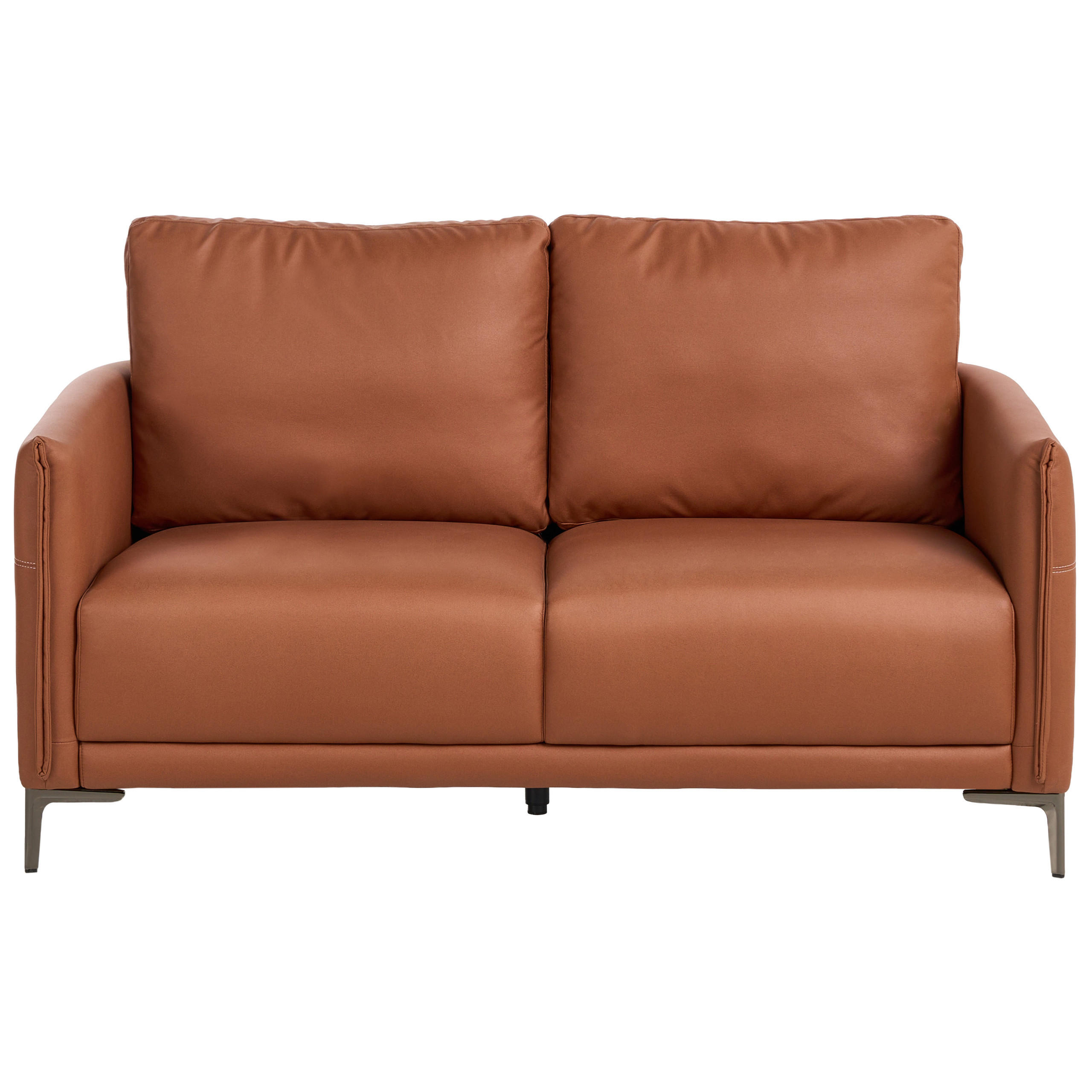 Beliani 2-Sitzer-Sofa Gold 152x93x83 cm