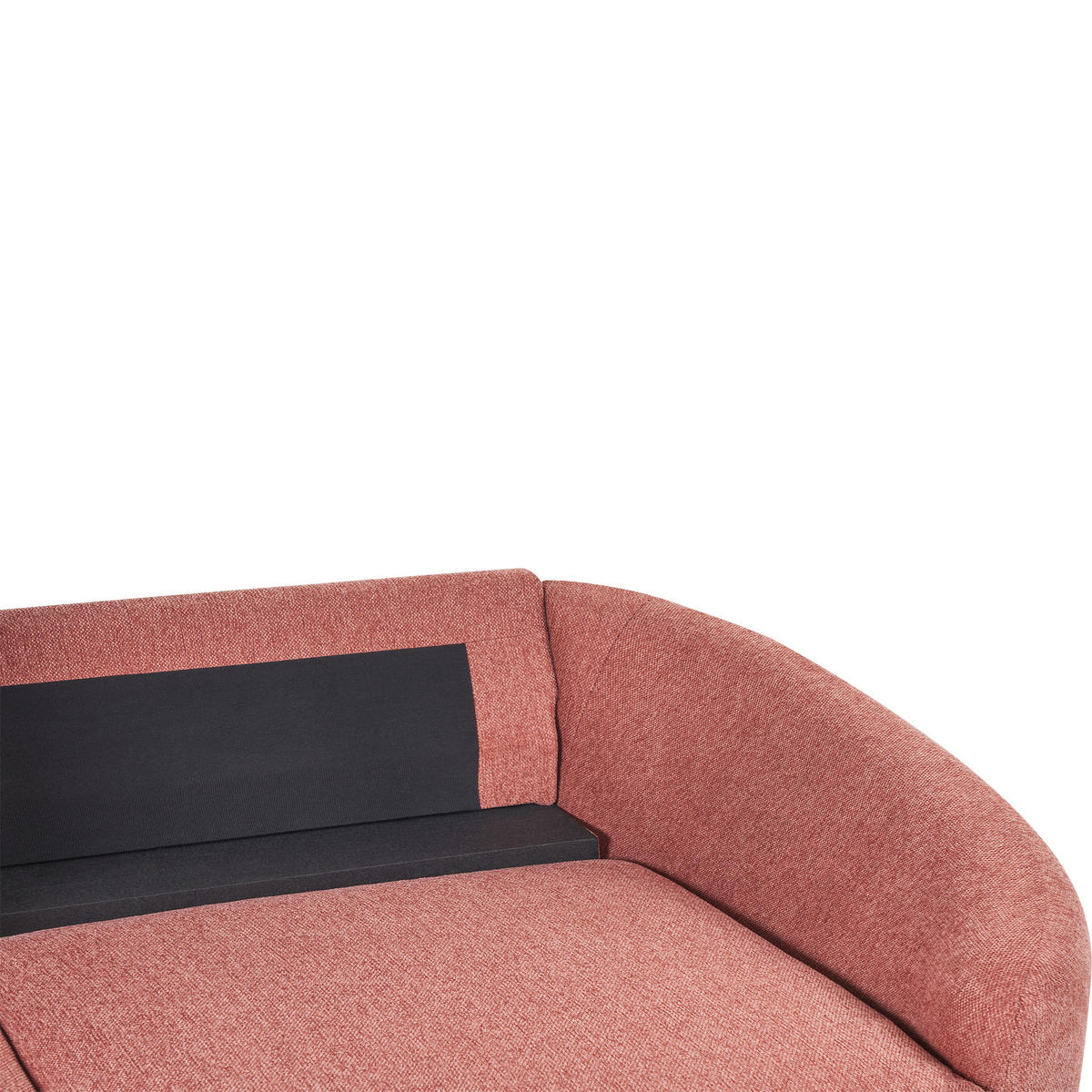 3-SITZER-SOFA Polsterbezug Rosa Trosa - Pink, Textil (203/88/86cm) - Beliani