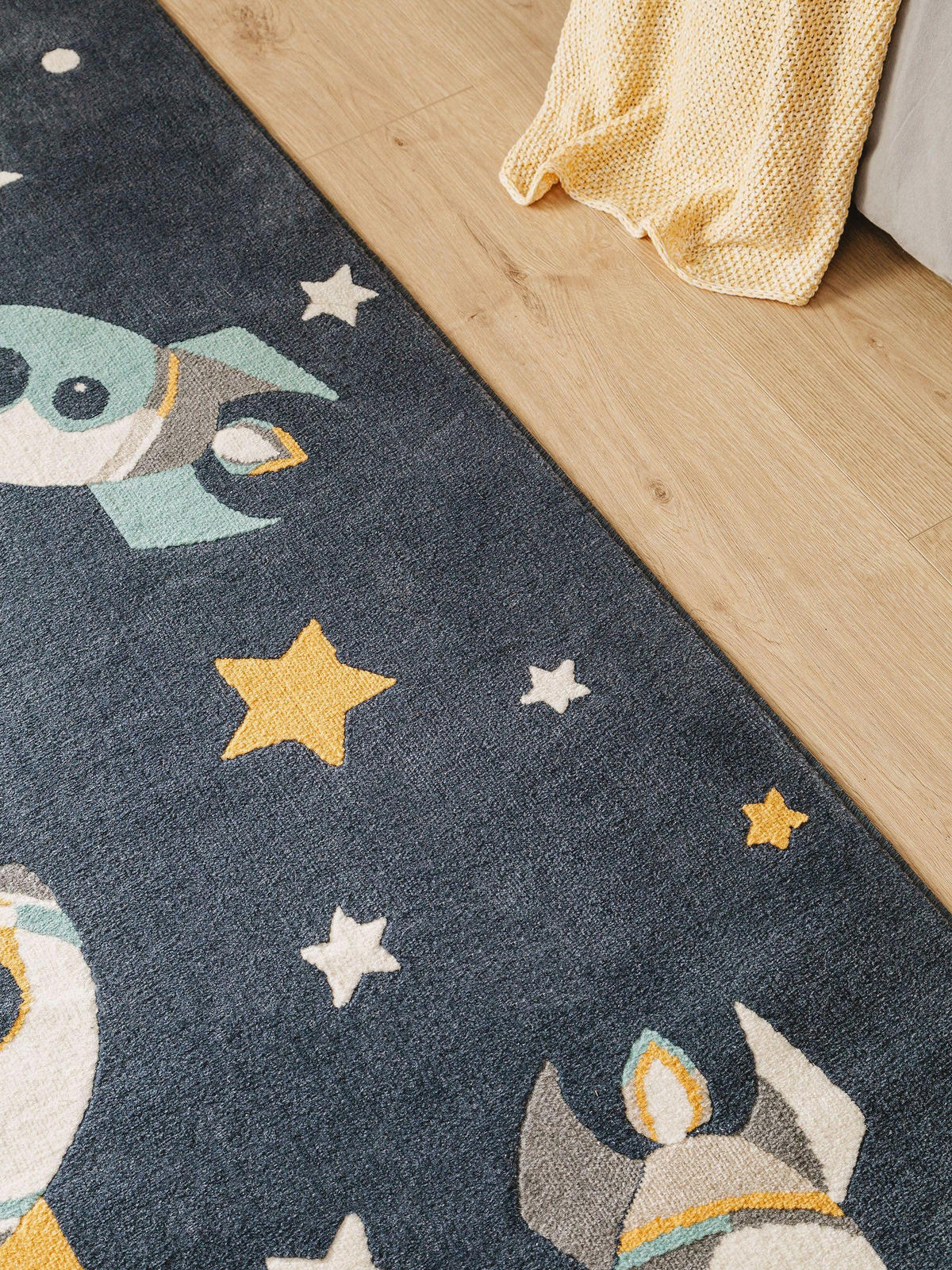 KINDERTEPPICH Apollo Blau 140x200 cm - Blau, Textil (140/200cm) - Lytte