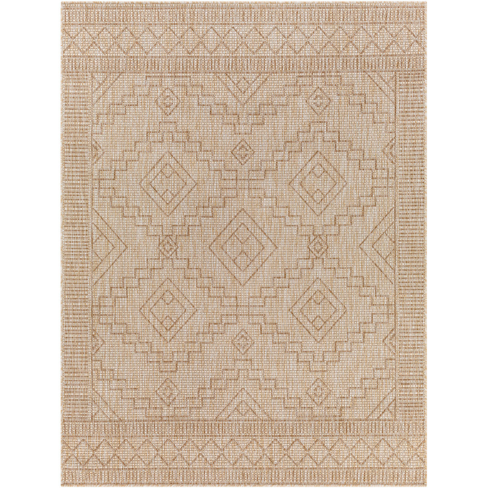 OUTDOORTEPPICH Jute-Optik 200/275 cm Beige - Braun, Kunststoff/Textil (200/275cm) - LIVABLISS