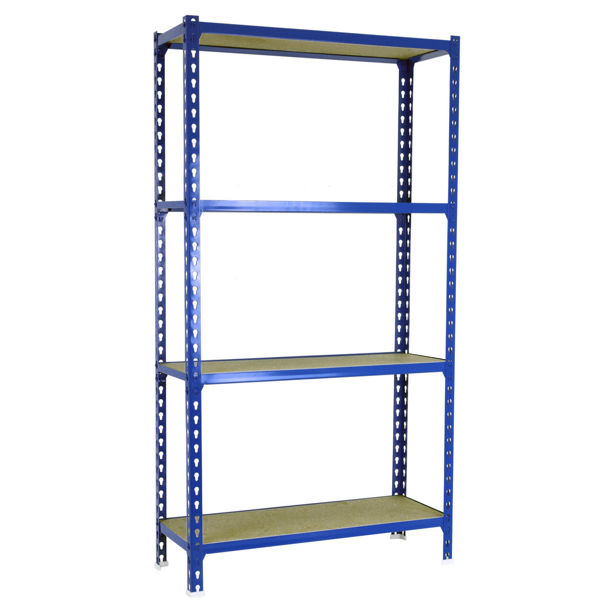 SCHWERLASTREGAL Mid Muli HxBxT 150 x 110 x 30 cm 4 Fachböden Fachlast 200 kg Grau - Grau, Metall (110/150/30cm) - PROREGAL