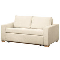 SCHLAFSOFA - Beige, Holz/Buchenholz (193/90/90cm) - home24
