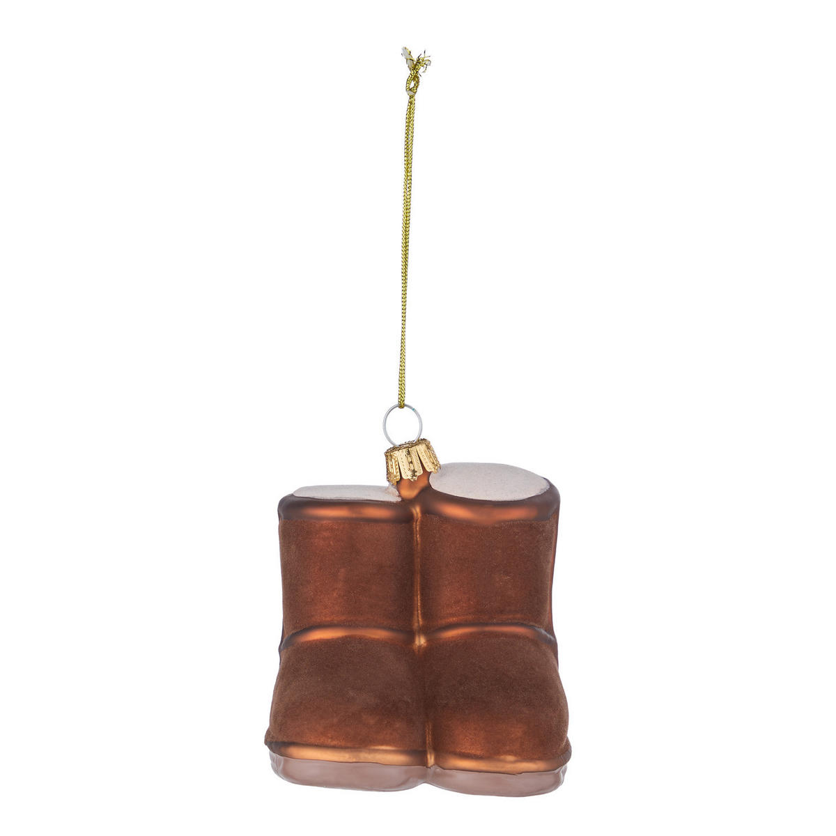 ANHÄNGER HANG ON Boots - Braun, Glas (7/8/9cm) - Butlers